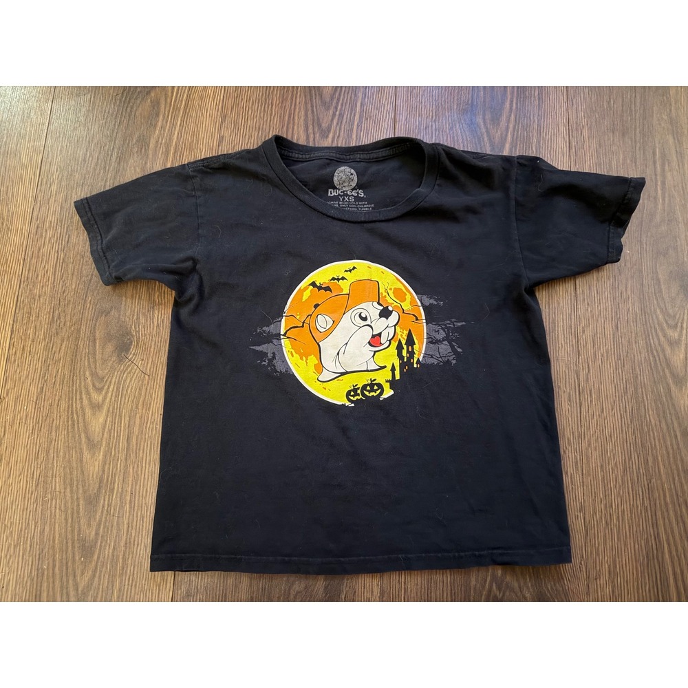Buc-ee's T-Shirt Kids YXS Let's Boo This Halloween Graphic Tee